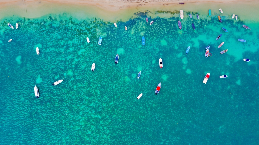 毛里求斯乔西山海滩、Mont Choisy Beach、 Mauritius 