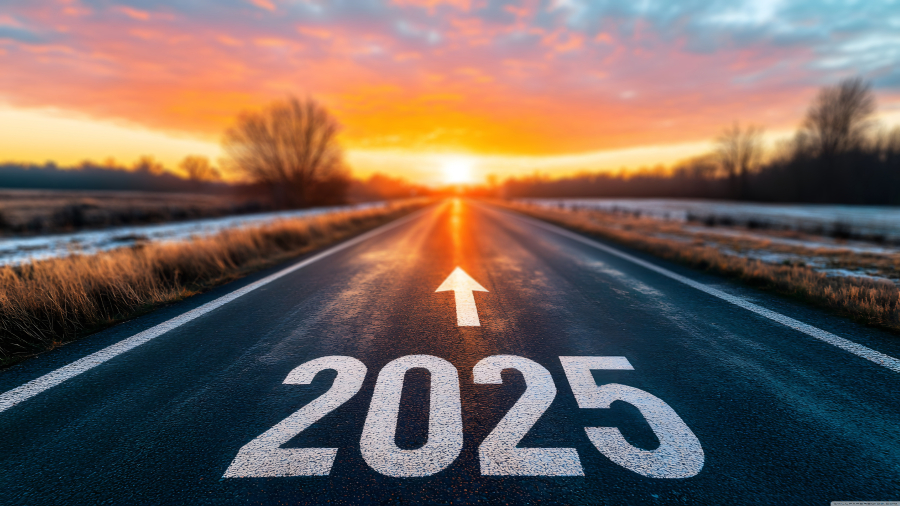 精美壁纸2025新年跟着公路走起的5k风景壁纸